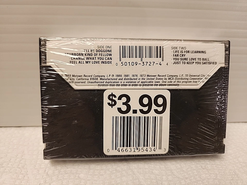 Marvin Gaye, I'll Be Doggone (CASSETTE) NEW - Image 2 of 4