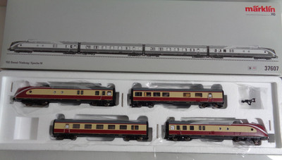 Märklin H0 37607 TEE Diesel-Triebzug-Set 4 tlg. der DB mfx Sound in OVP BH4804
