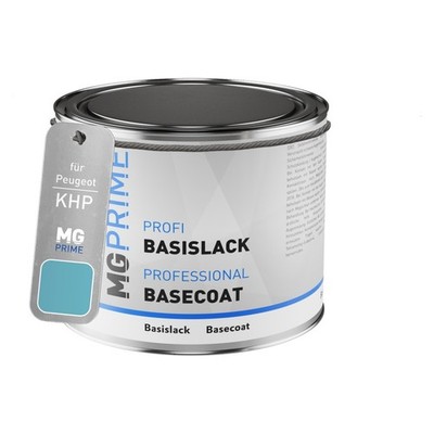 Autolack für Peugeot KHP Bleu Forclaz Nacre Metallic Forclaz Blau Metallic 0,5L