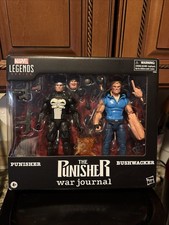 MARVEL LEGENDS PUNISHER & BUSHWACKER 2 PACK WAR JOURNAL  Amazon Exclusive