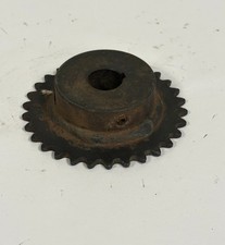TSUBAKI 35B30F 3/4" BORE ROLLER CHAIN SPROCKET WITH KEYWAY 35 CHAIN 30 TEETH