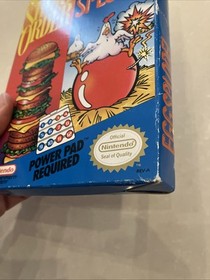 Short Order/Eggsplode NES Box Game and Manual!!  Authentic!  Nintendo