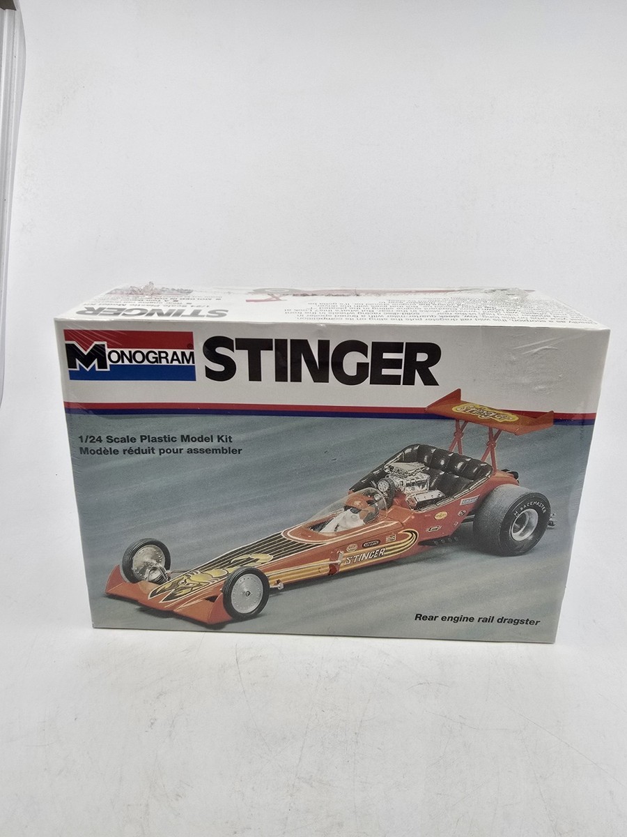 Monogram Stinger Rear Engine Rail Dragster 1/24 Scale Plastic
