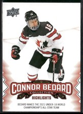 2023-24 Upper Deck Connor Bedard Collection #2 Bedard