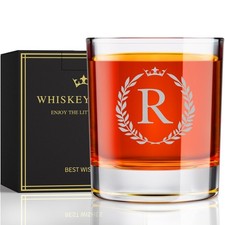 Fathers Day Gift for Dad Husband Grandpa, Personalized 10.6 Ounces, Clear