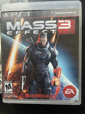 Electronic Arts Mass Effect 3 (M) Sony PlayStation 3 PS3 2012 CIB Game