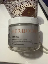 Her-Bodhi Meno Menopausal Symptom Relief 60 Ct Exp 04/2027 - Free Shipping!
