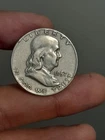 1957- D Franklin Half Dollar