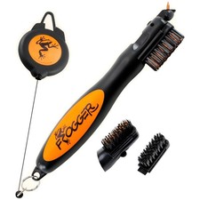 BrushPro Golf Club Cleaner with Retractable Cord
