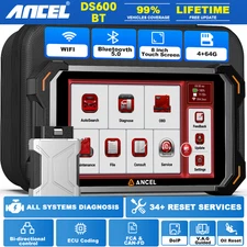 ANCEL Car Diagnostic Tool Bidirectional OBD2 Scanner All System KEY IMMO Service