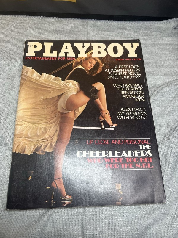 Playboy March 1979 Magazine W Centerfold NFL Cheerleaders Denise McConnell