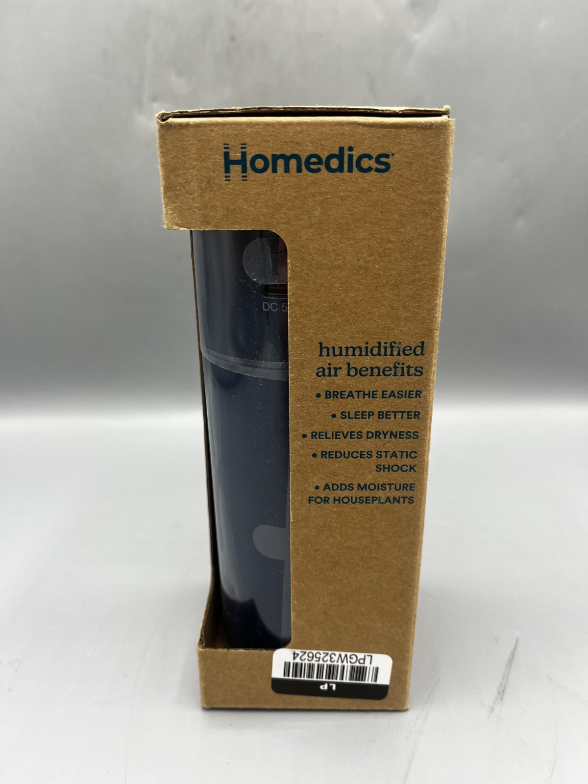HoMedics Breathe Better Portable Ultrasonic Humidifier - Select your color - NEW