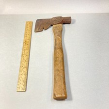 Vintage Half Hatchet Nail Puller Wood Handle ...