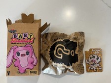 Fuggler ZURU Annoyed Alien Baby Baddies Keychain Plushie Leopard Bag Sealed Box