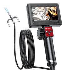 Flexible Waterproof Borescope Camera with Light for Plumbing & Automotive Use