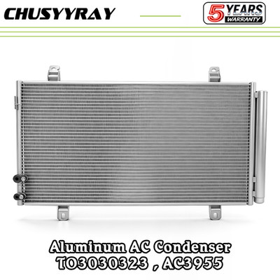 Aluminum A/C Condenser AC3995 For 2012-2017 Toyota Camry 2.5L