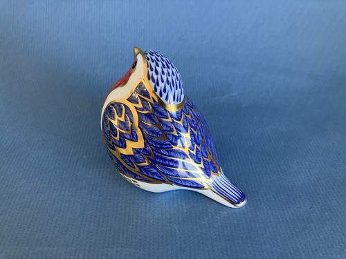 Royal Crown Derby ROBIN - Gold Stopper - 第 4/9 張圖片