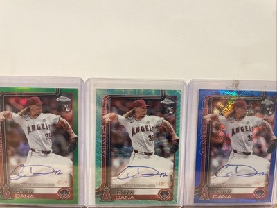 2025 Topps Chrome Auto Caden Dana Rookie Auto /199/99/150