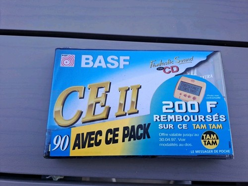 basf - chrome super Cassette audio vierge - Différents modèles