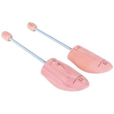 Natural USA Grown Cedar Wood Travel Shoe Tree Shapers for Men Women