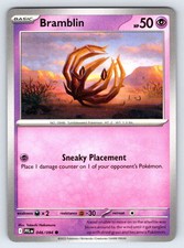 Bramblin 046/094 Common Phantasmal Flames Pokemon Heavily Played