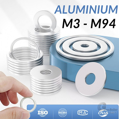 #ad Aluminium Sealing Washers Metric M3 M94 Flat Seal Washer Aluminium Washers $6.90