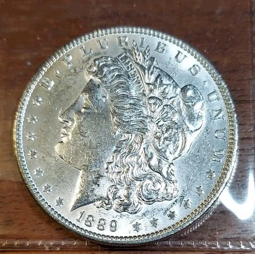 1889 Morgan Dollar in BU Condition