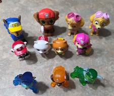 11 PAW Patrol Dogs And Kitty Mini Action Figures Marshall Chase Rocky Skye