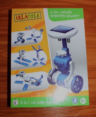 Creathek Solar 6 in 1 - Roboter Bauset - ohne Bauanleitung