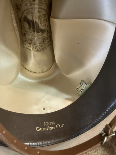 Neu im Karton 50’s Beaver Hat Company 10x Pelzmütze Cowboy Western - Bild 5 von 10