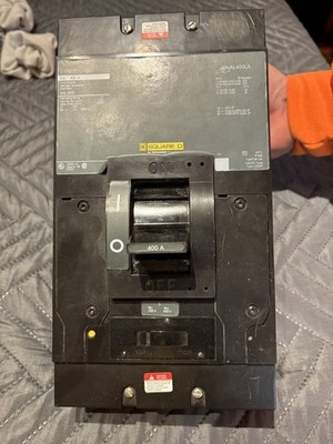 Square D Q4L Q4L3400 3 Pole 400 Amp 240V  Green Label  Circuit Breaker