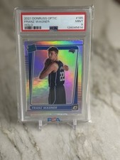 21-22 Panini Donruss Optic - Rated Rookie Franz Wagner #185 Holo Prizm (RC) Psa9