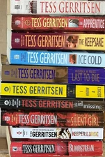 Lot of 10 TESS GERRITSEN paperback books Many Rizzoli & Isles - Free Ship
