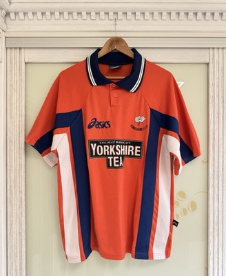 Vintage Yorkshire 2000 Cricket Jersey Rare Shirt Kit Size Men s L