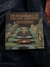The Renaissance Of Italian Gardens Lorenza De'Medici Photos John Sims HC Book