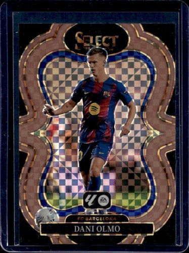 2025-26 Panini Select La Liga Dani Olmo Mezzanine Bronze Checker Prizm #/99