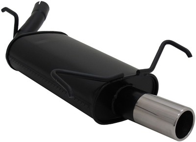 Novus Scarico Sportivo Gruppo N - Marmitta Singola 76 Mm Con Approvazione CE