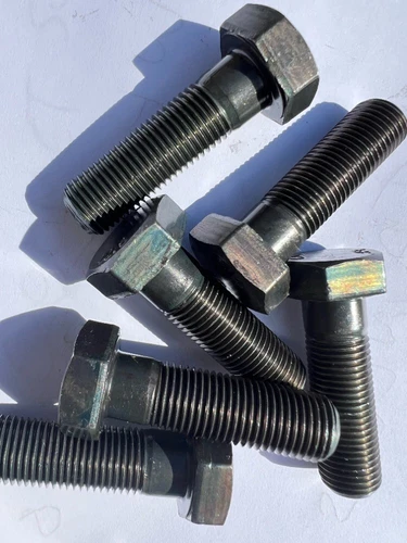 M12 x 1.25 x 40 Metric Extra Fine Part Threaded Hex Head 10.9 Plain Self Colour