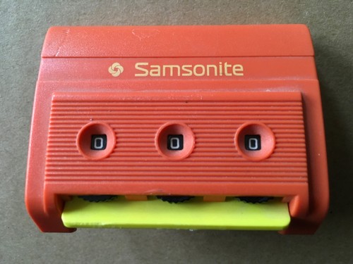 SAMSONITE Ersatz KOMBINATIONSSCHLOSS AUSTER Epsilon KOFFER Ersatzteile GEBRAUCHT - Bild 158 von 295