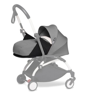 Babyzen Yoyo Yoyo+ Yoyo2 Newborn 0+ Nest Stubenwagen Babywanne Pack UVP 195  - GRAU