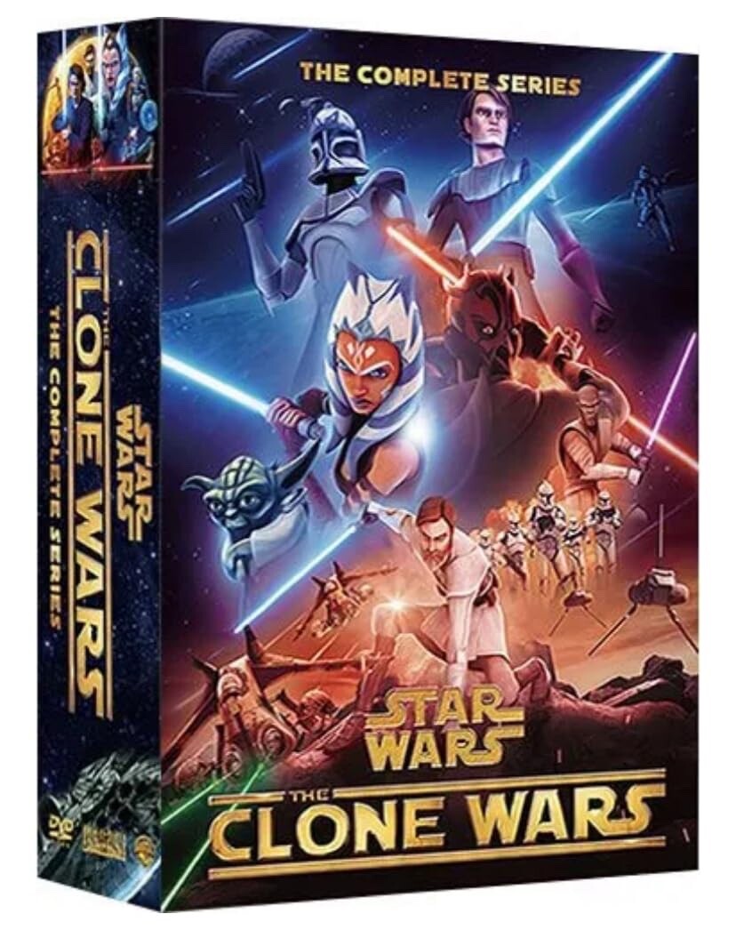 Star Wars: The Clone Wars Season 1-7 Complete Series DVD …1