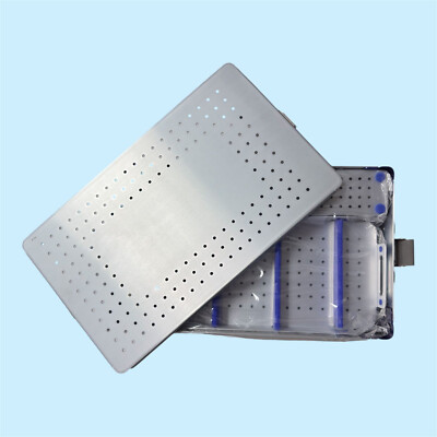 Orthopedic Instruments & Screws Sterilization Aluminum Box Case Tray Disinfect