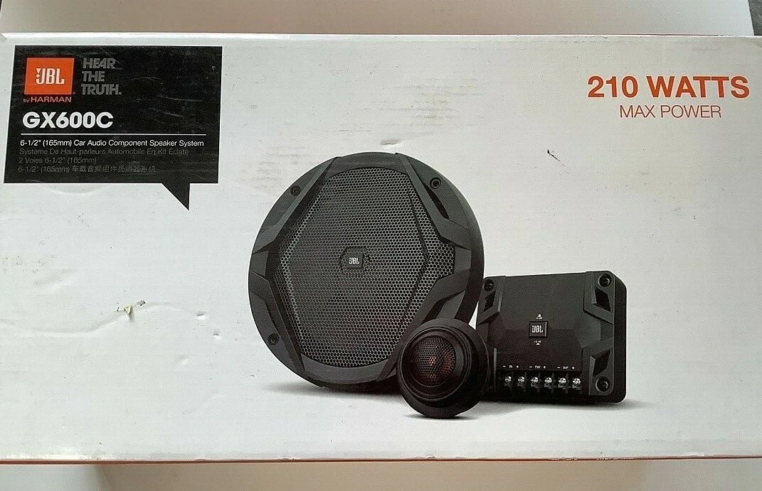 NEW JBL GX600C 6 1 2 Component Car Speakers w Polypropylene Cones Pair DEMO UNIT