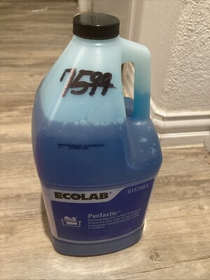 2/2026 1 Ecolab PanTastic Pot & Pan Dish Detergent Gallon Jug 6112963