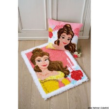 Kitquiver Knüpfset Für Teppich - Cartoon-Zug Design 43x43cm