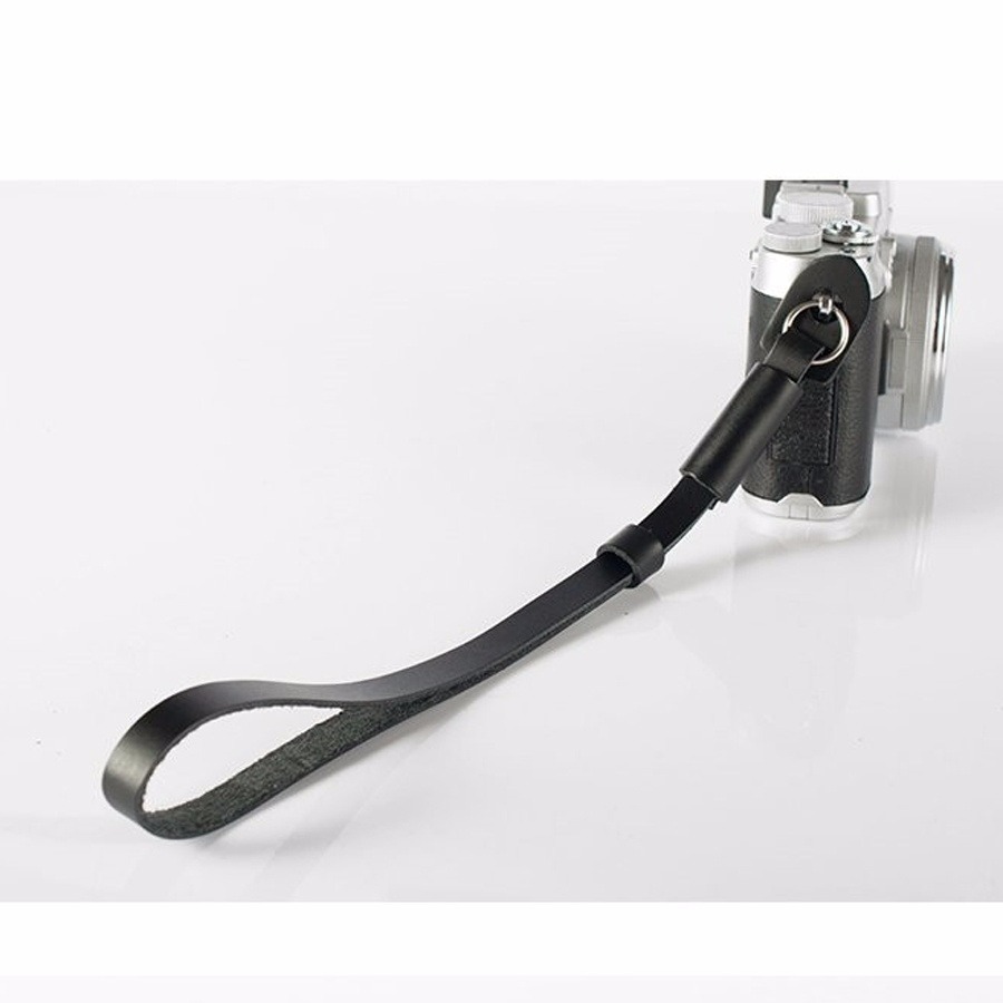 Universal Genuine Leather Camera Wrist Strap Cord Holder Lanyard for Camera DIY