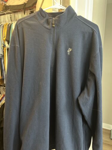 Dark Blue Ashworth Mens XXL 1/4 ZIP Pullover
