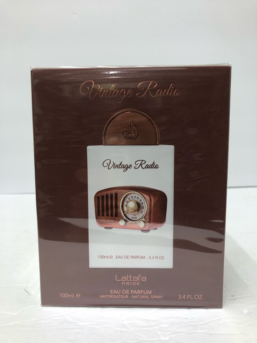 Vintage Radio by Lattafa Pride for Men Eau de Parfum Spray