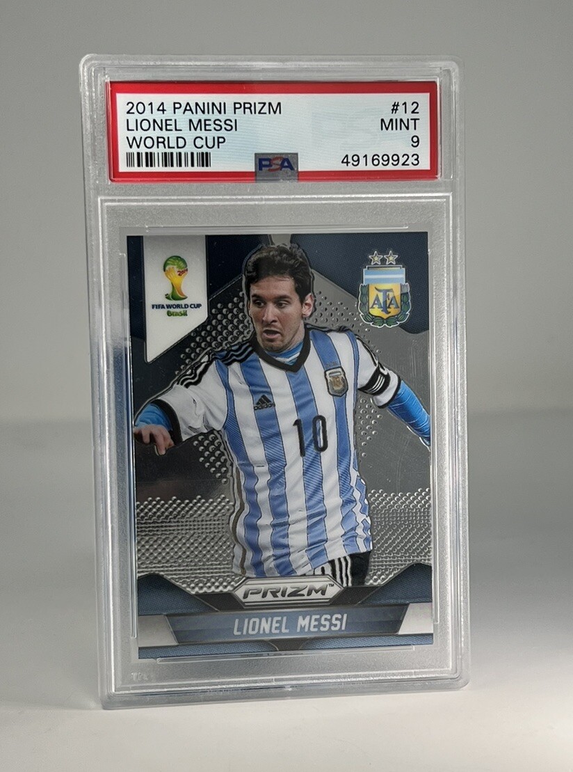 2014 Panini Prizm FIFA World Cup Lionel Messi #12 Base Argentina