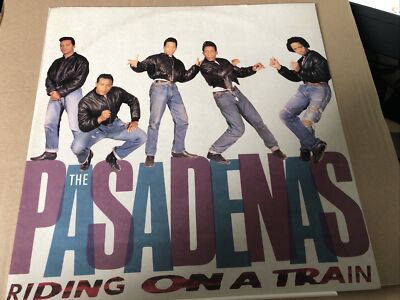 The Pasadenas - Riding On A Train 12'' Vinyl Single Record P/S
